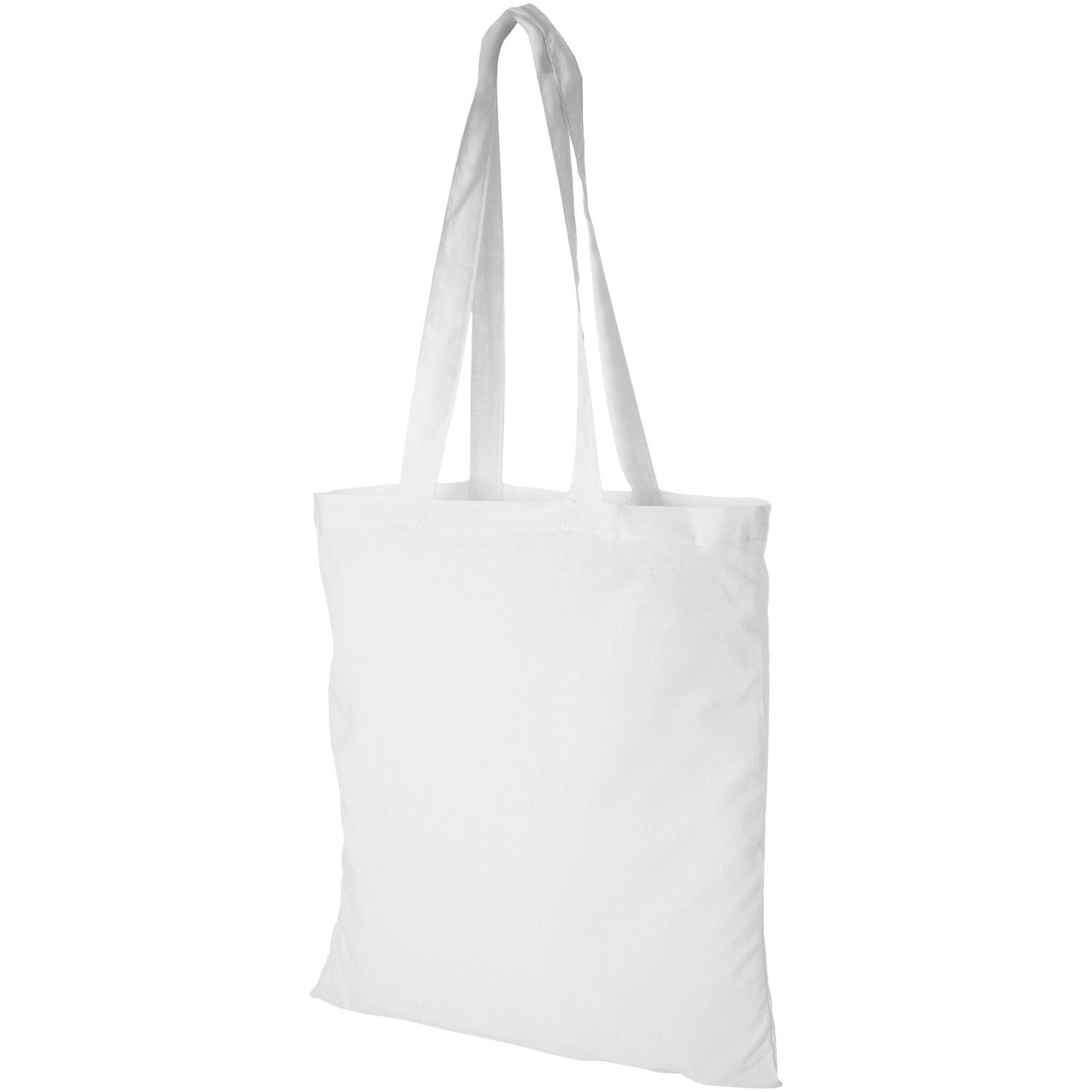 Bullet Peru Cotton Tote A - White