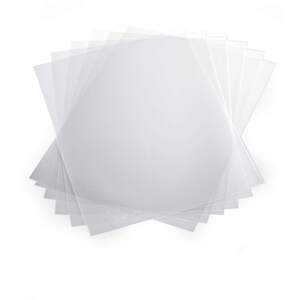 Premium Clear PP Report Covers - 50 Pack - A4 Transparent