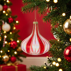 Striped Droplet with Lustre