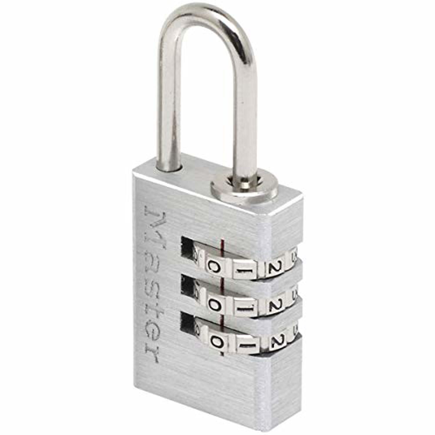 MasterLock 7620EURD Aluminium 20mm 3-Digit Combination Padlock - Image 9