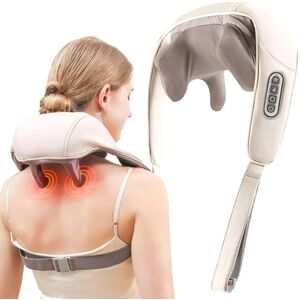 Dragodirect Neck and Shoulder Massager with Heat and Shiatsu Massage