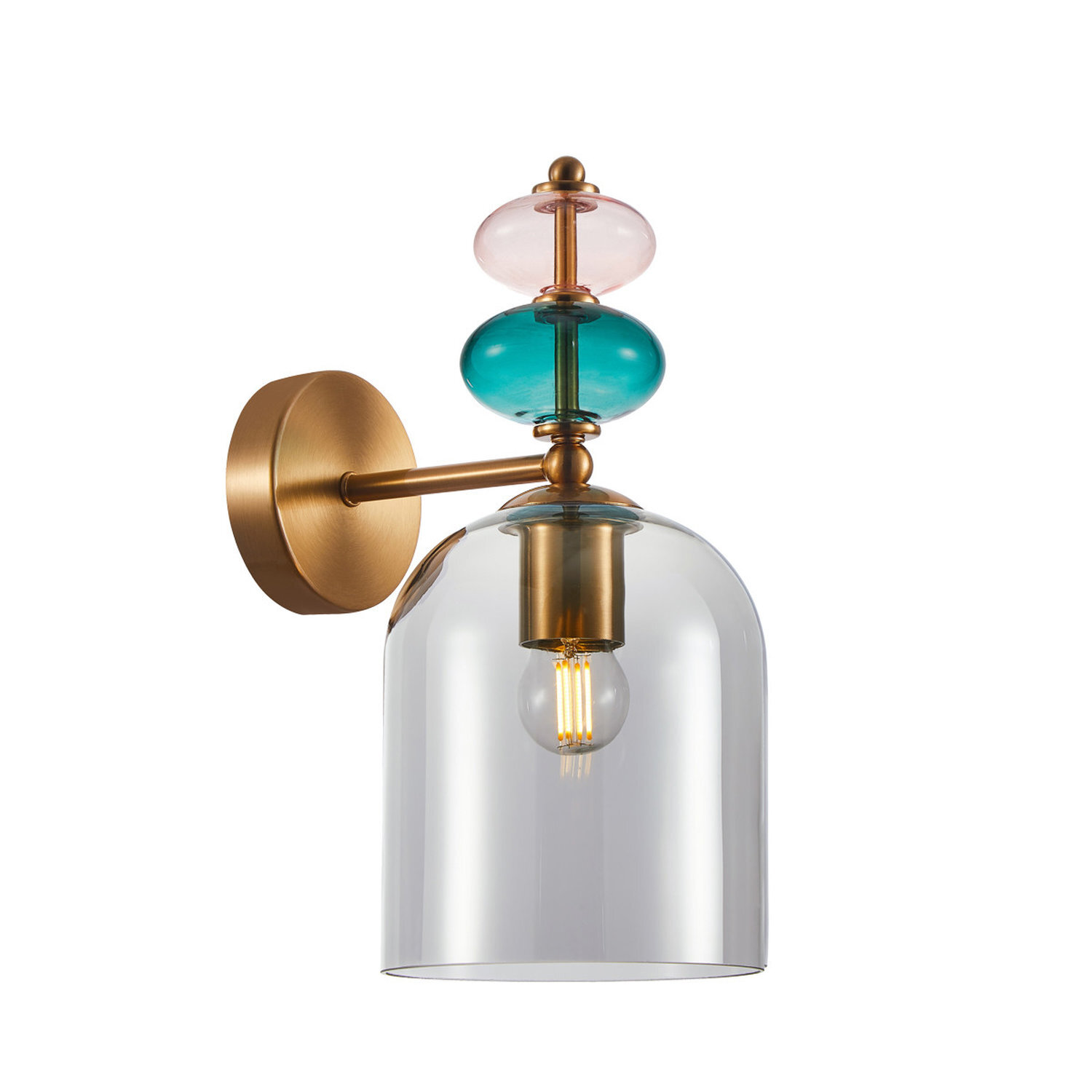 Italux Lighting Busco Wall Light Gold - Gold