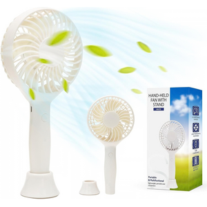 TANNESS Rechargeable Handheld Fan with 3 Speeds