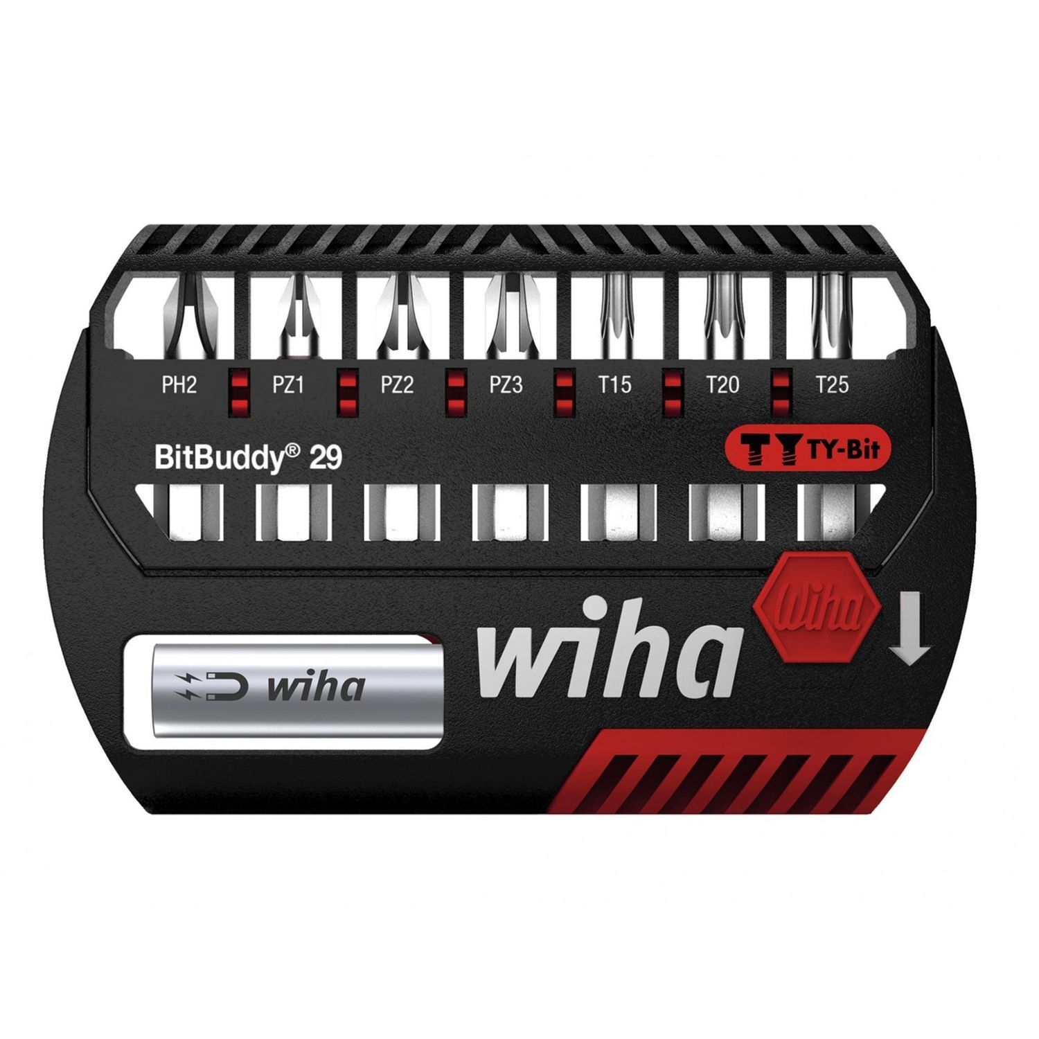 Wiha Bitbuddy Ty Bit Set, 8 Piece