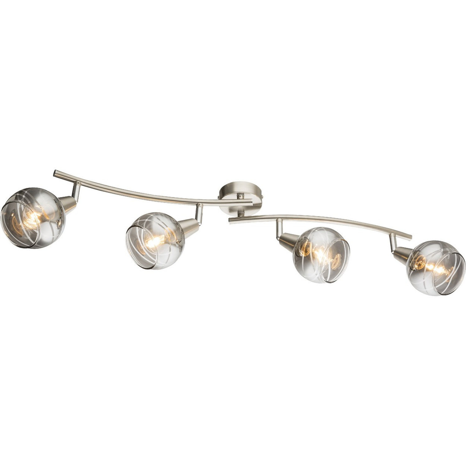 Globo Lighting Roman Spotlight Nickel