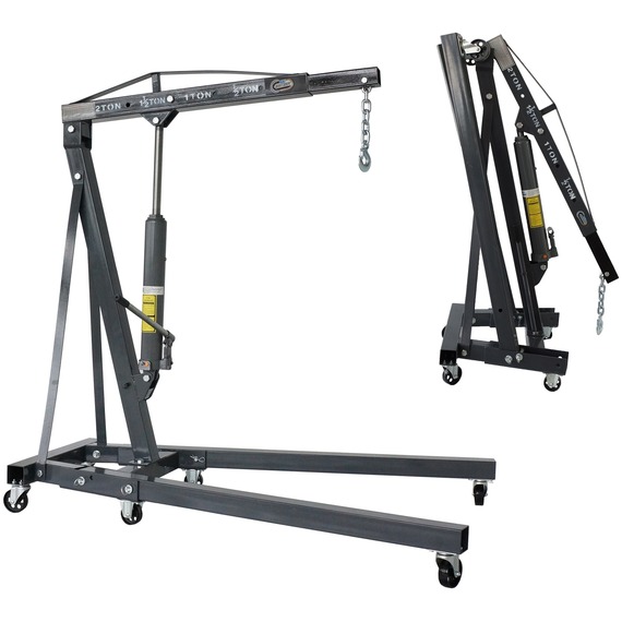 Switzer 2 Tonne Folding Engine Crane Stand Hoist Lift