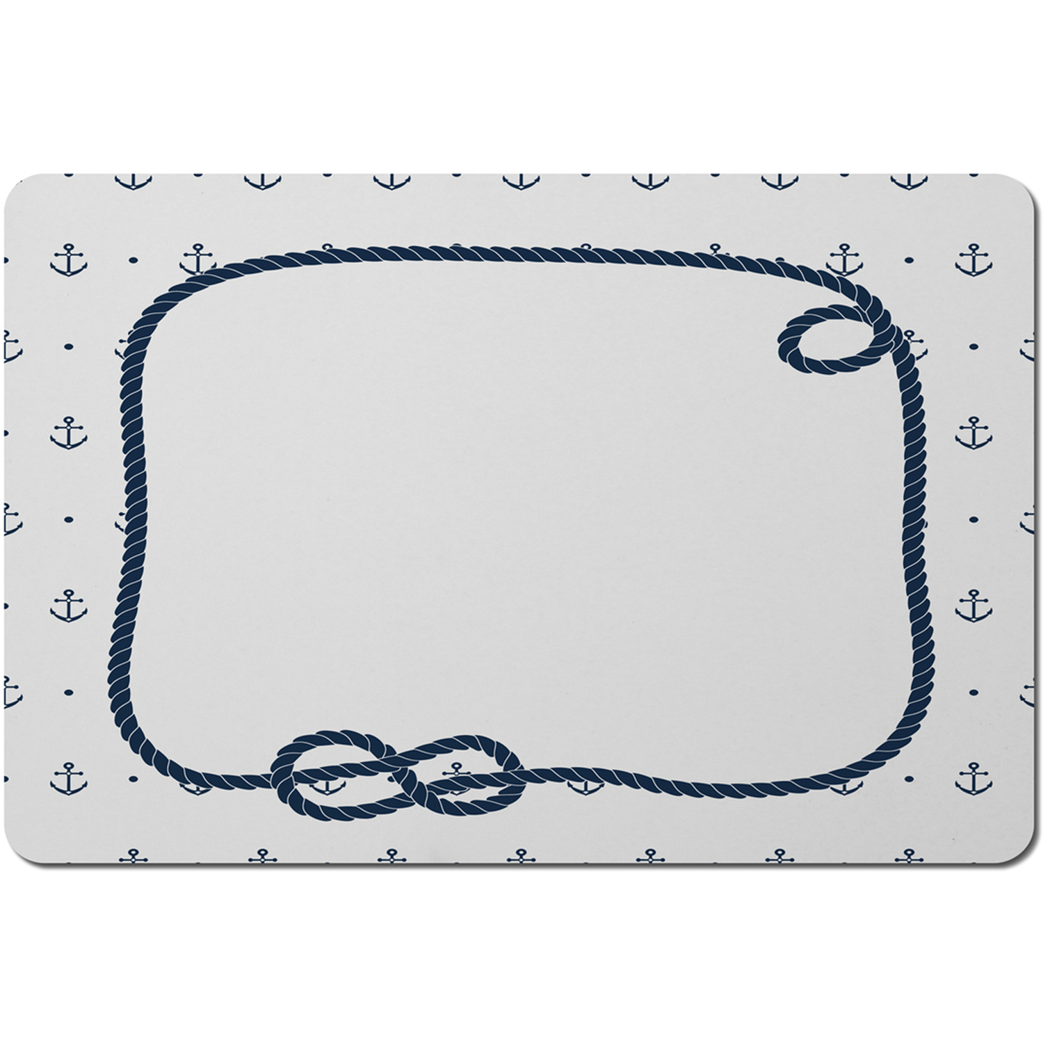 Rope Doodle Placemat - Blue