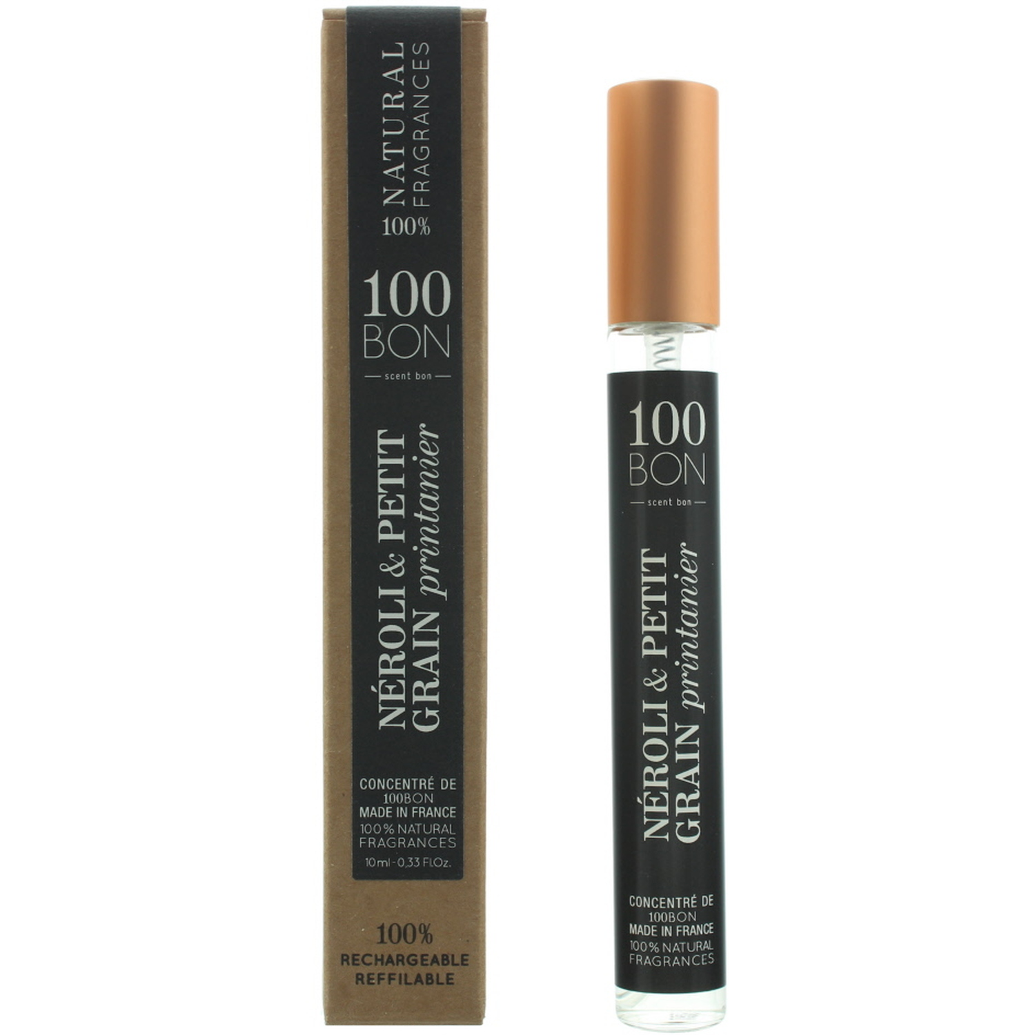 100 Bon Neroli Petit Grain Printanier Concentre Refillable Eau De Parfum 10Ml - Neutral