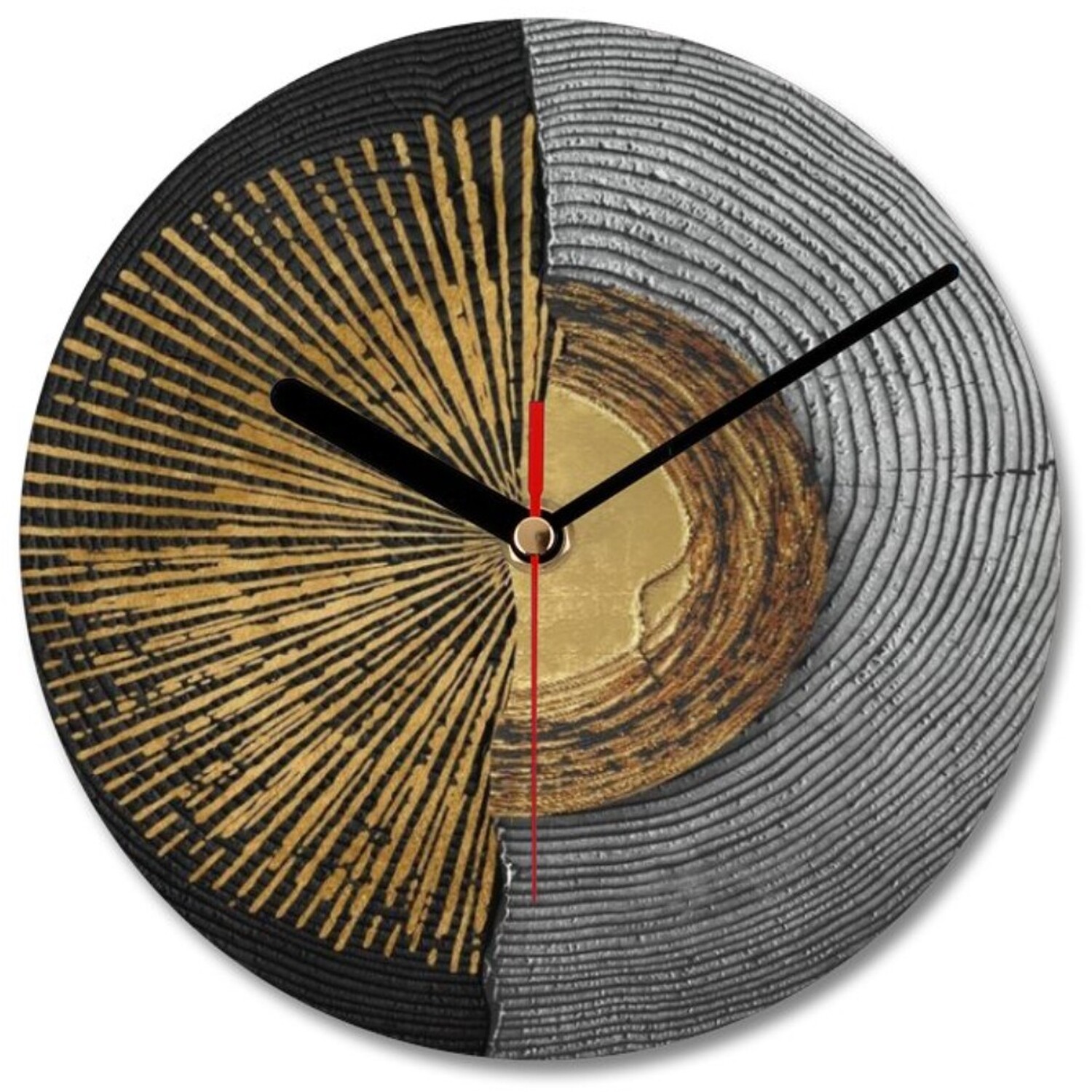 Abstract art wall clock