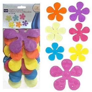 Anti Slip Bath Flowers 6 Pcs