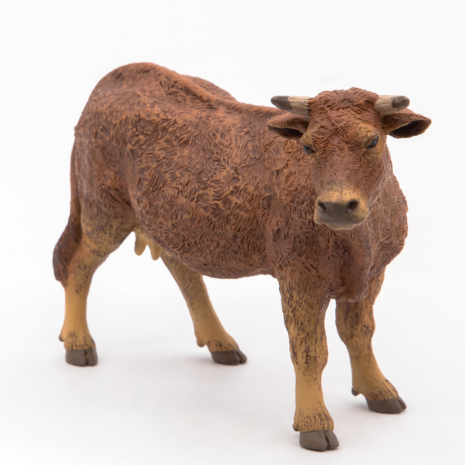 Figura De Vaca Montbéliard De Papo - Juguete De Plástico Detallado, Ideal Para Colección O Juego Infantil