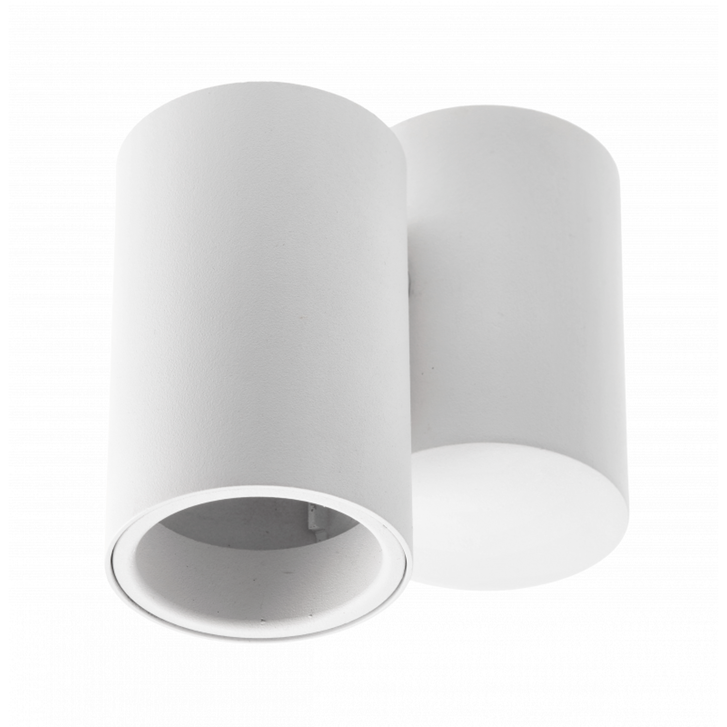 Cgc Lup Modern Single Adjustable Ceiling Spotlight - White