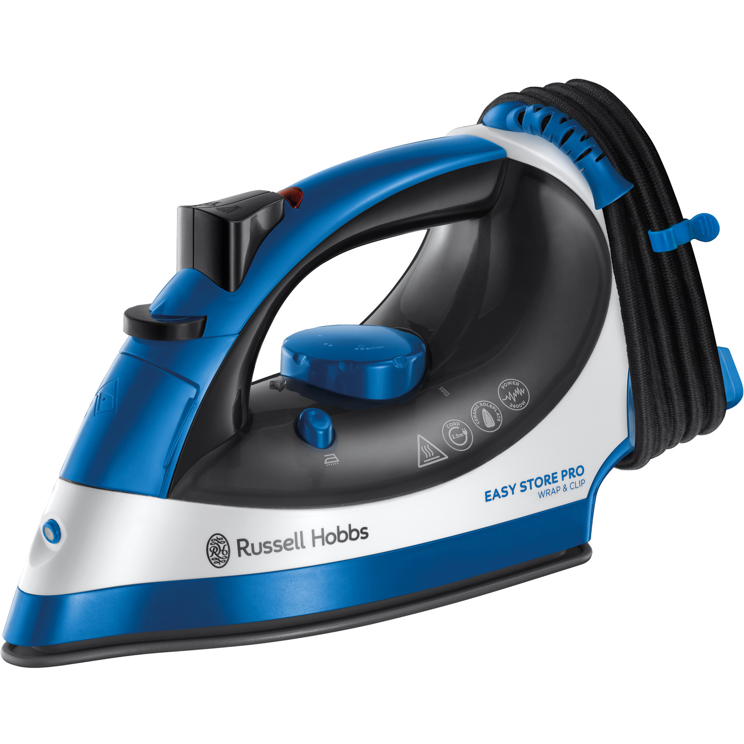 Image of 2400W Easy Store Pro Wrap Clip Iron Blue - Blue