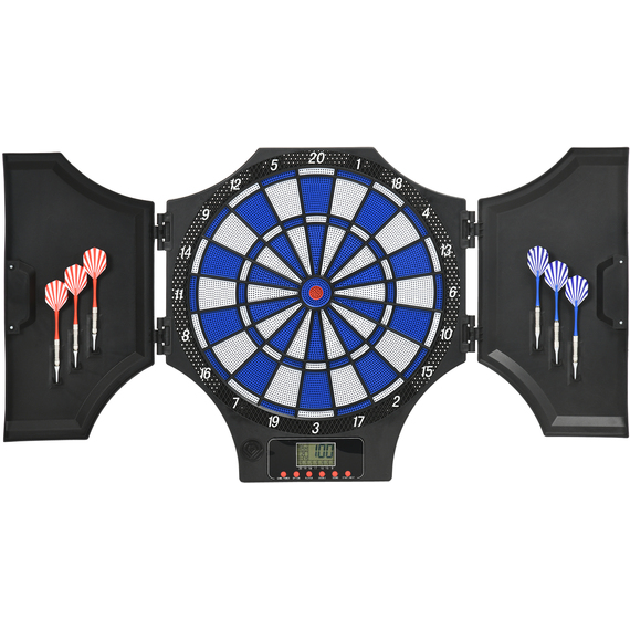 SPORTNOW Electronic Dartboard Set with Games for Players