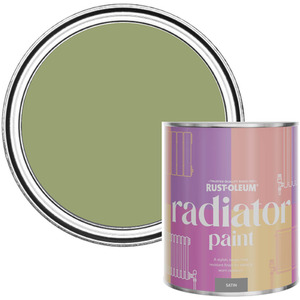 Rust-Oleum Radiator Paint in Satin Finish - Familiar Ground 750ml