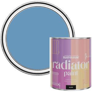 Rust-Oleum Radiator Paint in Gloss Finish - Cornflower Blue 750ml