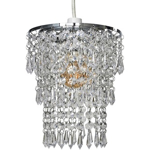 Acrylic Droplets Silver Ceiling Pendant Droplets Shade