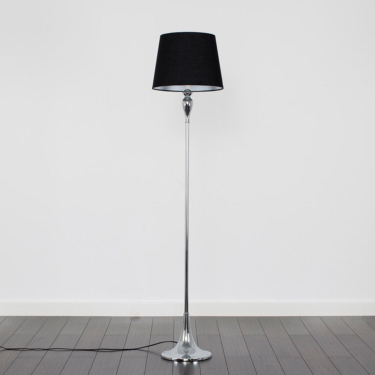 Image of Faulkner Floor Lamp with Tapered Shade&hellip;