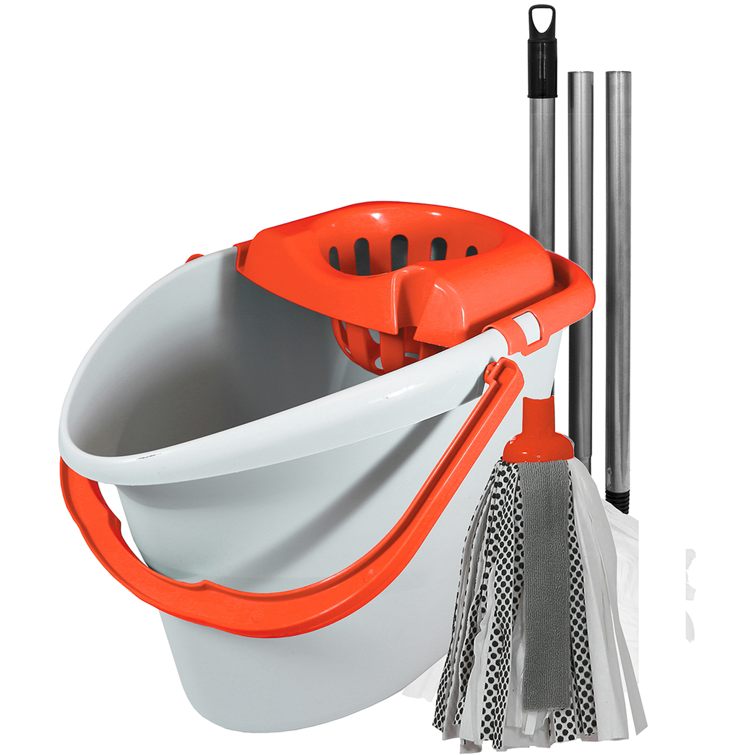 Image of 'Brights' Microfibre Mop and Bucket Floor&hellip;
