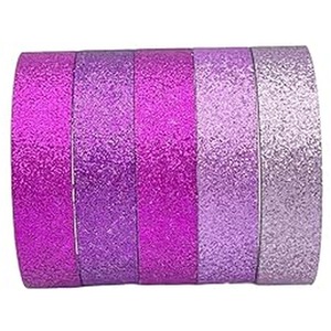 Set of 5 Assorted Purple Washi Tape