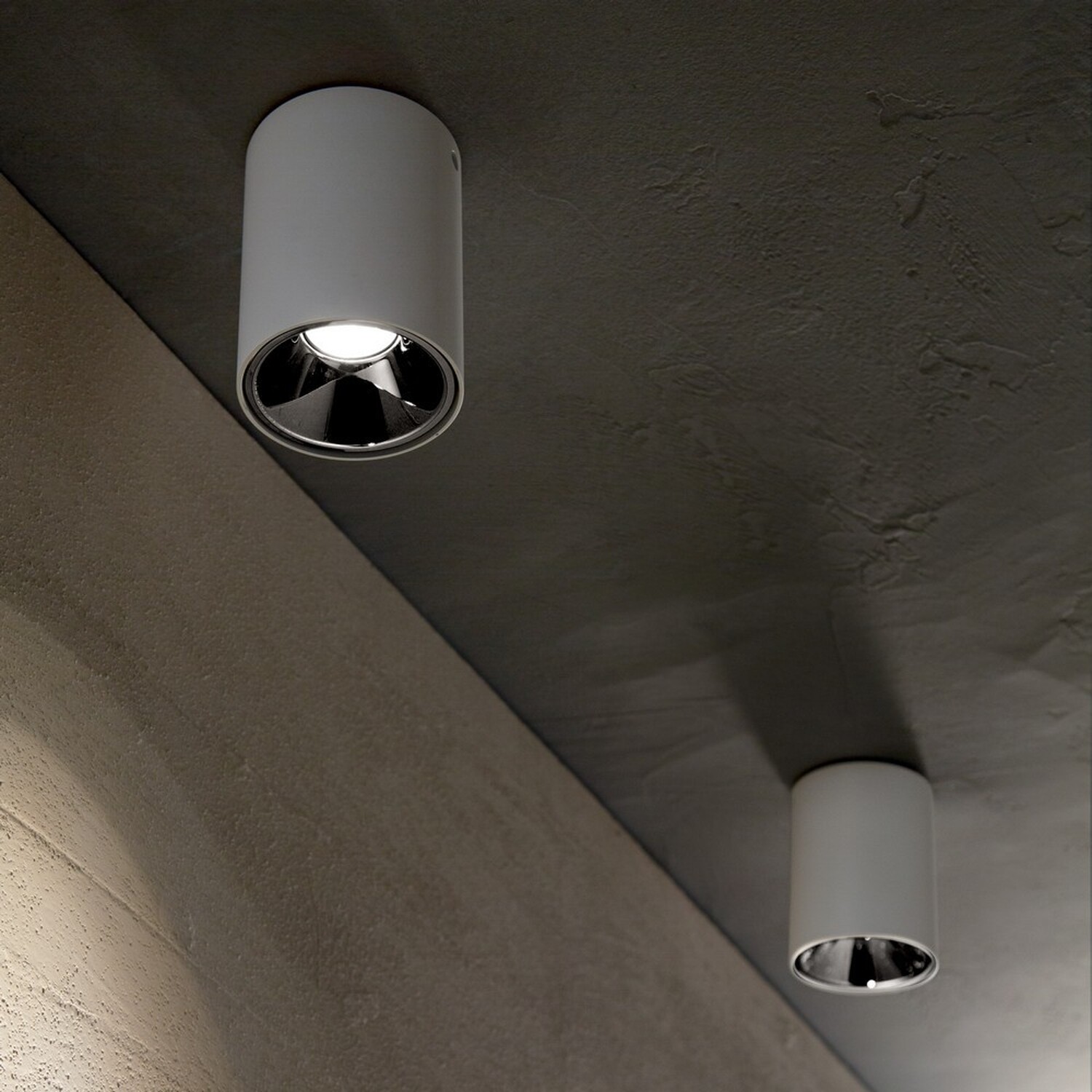 Nitro LED 1 Light Round Surface Mounted Downlight