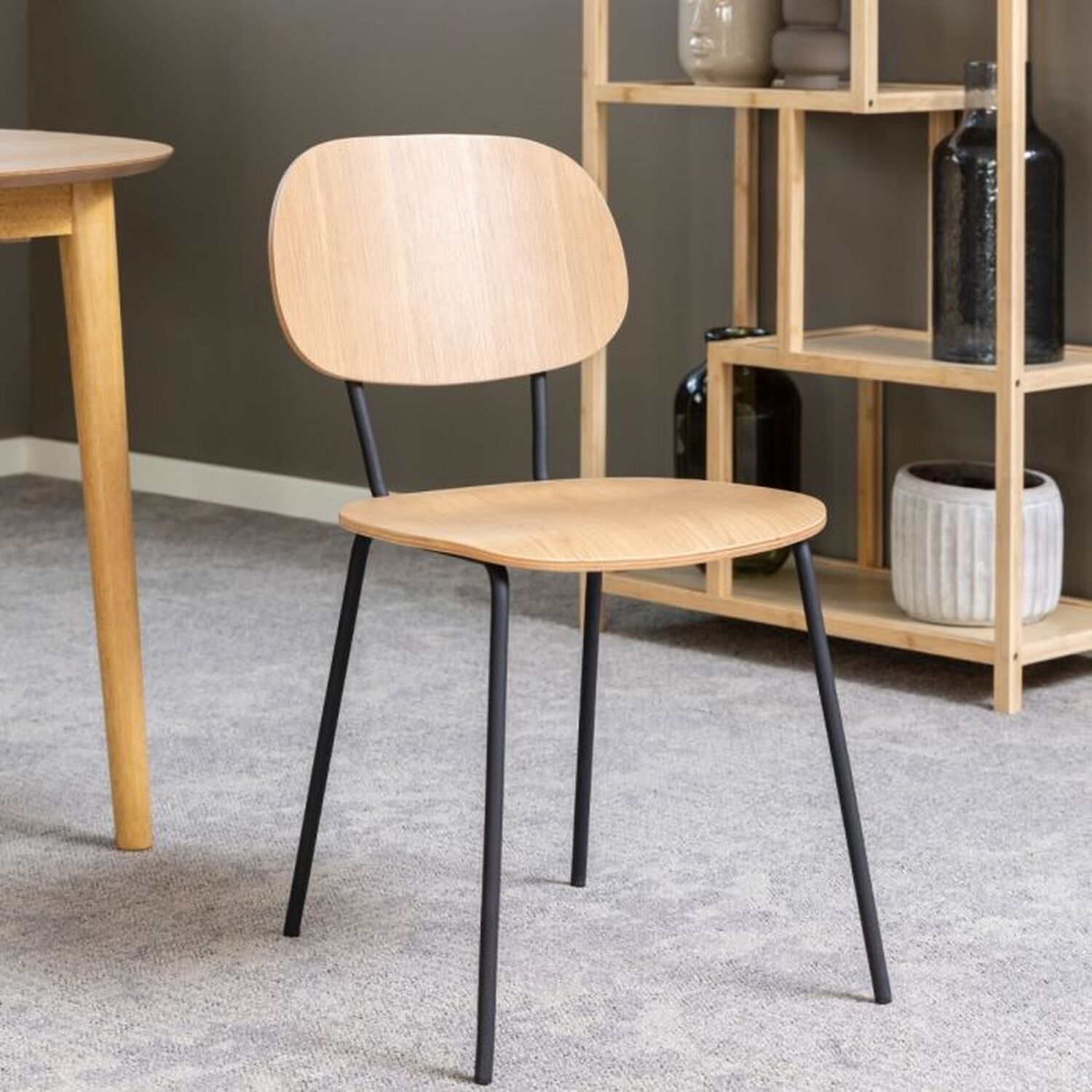 Amira Dining Chair Set Of 2 - Brown