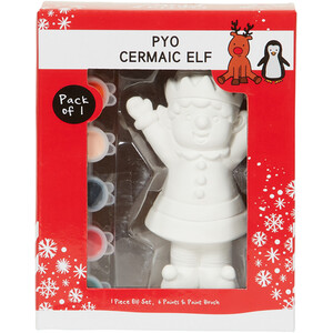 Paint Your Own Ceramic Elf