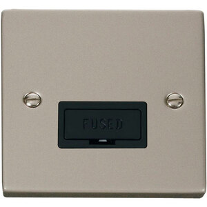 Pearl Nickel 13A Fused Connection Unit