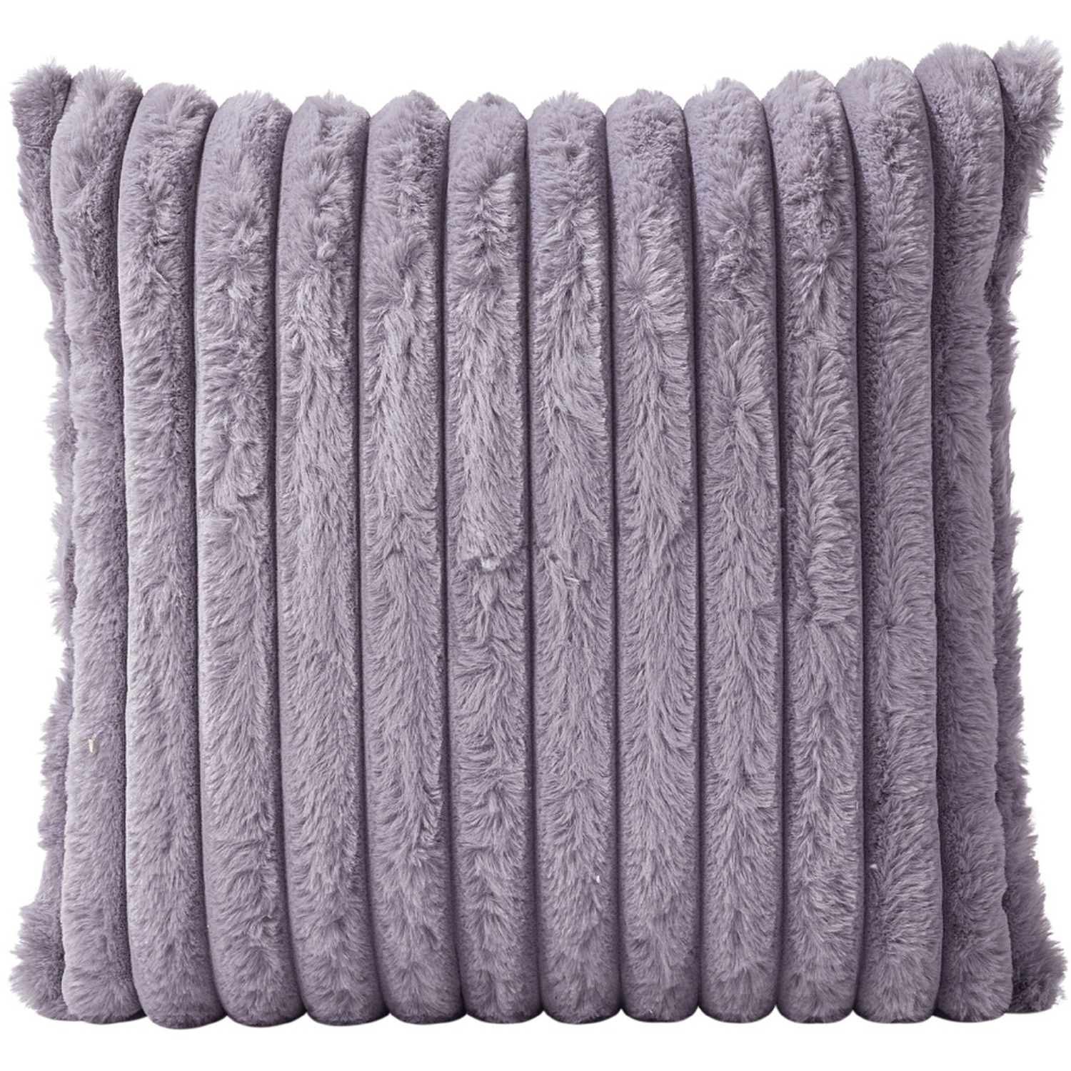 Plush Sofa Throw Pillow - Grey