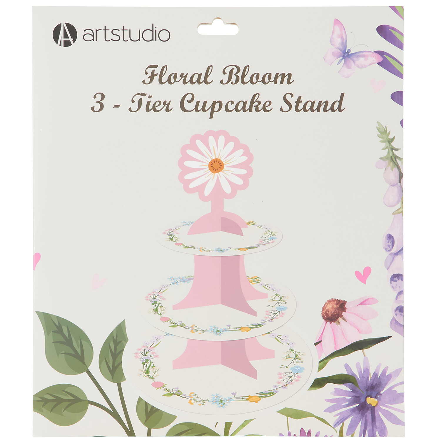 Image of Floral Bloom 3 Tier Cupcake Stand&hellip;