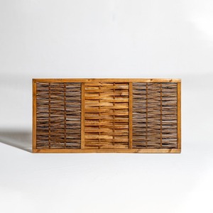 Premium Framed Bunched Willow Hurdle Fence Panel