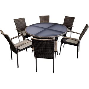 Heaton 6 Seater Dining Set with Table