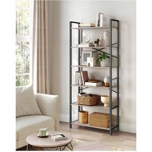 VASAGLE 6-Tier Industrial Bookshelf