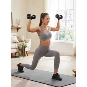 SONGMICS Neoprene Hex Dumbbells Set 2 x 5 kg
