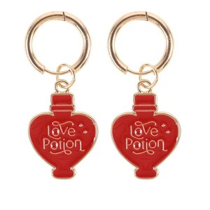 Love Potion Charm Earrings For Heartfelt Style