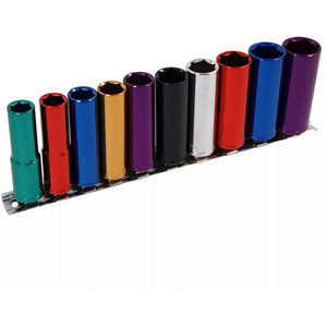 10pc MM Deep Crv Sockets