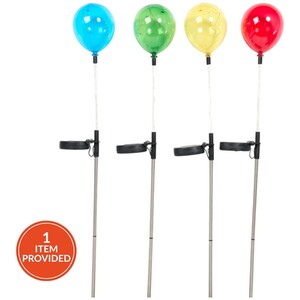 Solar Balloon Shaped Stake Light