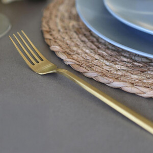 Stainless Steel Metallic Coloured Dinner Forks