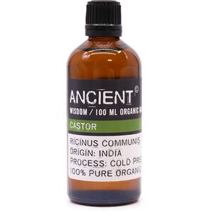 Organic Castor Oil 100ml for Hair and Skin