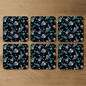 Blue Roses Coaster