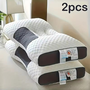 2pcs Ergonomic Neck Support Pillow for Sleep