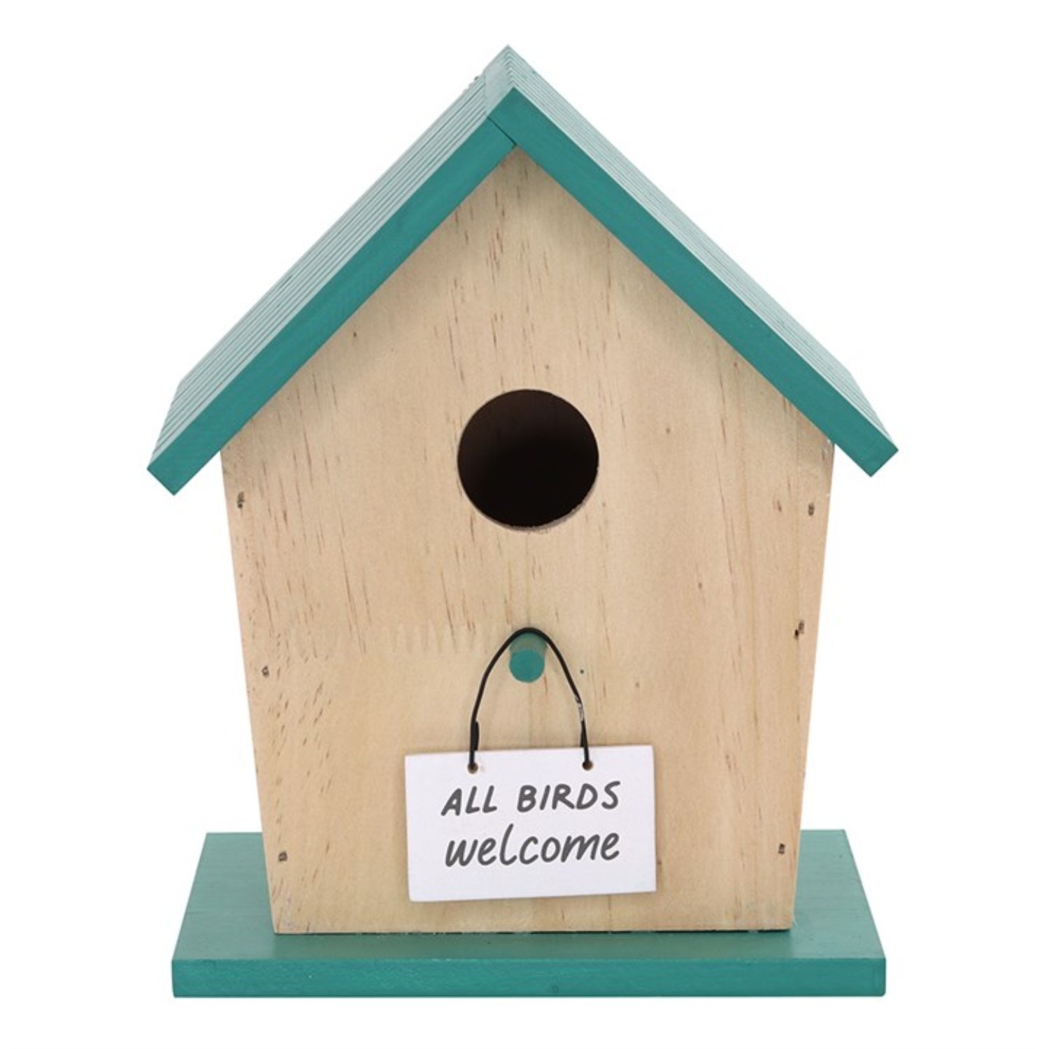 Image of All Birds Welcome Wooden Bird House&hellip;