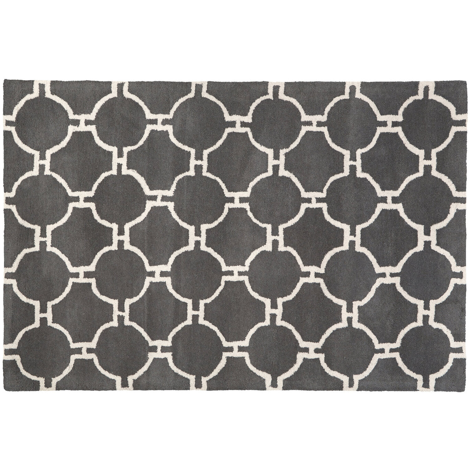Bosie Kensington Grey & White rug - Grey