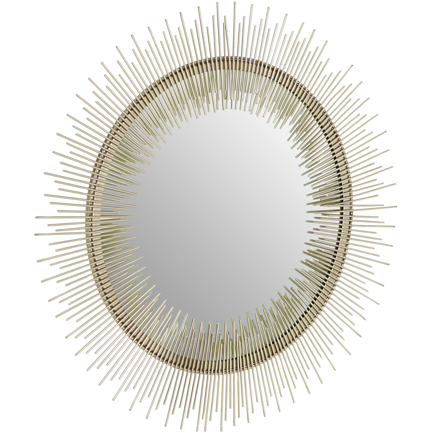 Grace Gold Wall Mirror - Silver