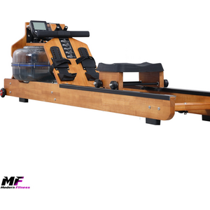 Modern Fitness Water Rowing Machine Adjustable Resistance Home Rower