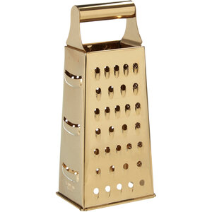 Alchemist Small Gold Finish Grater