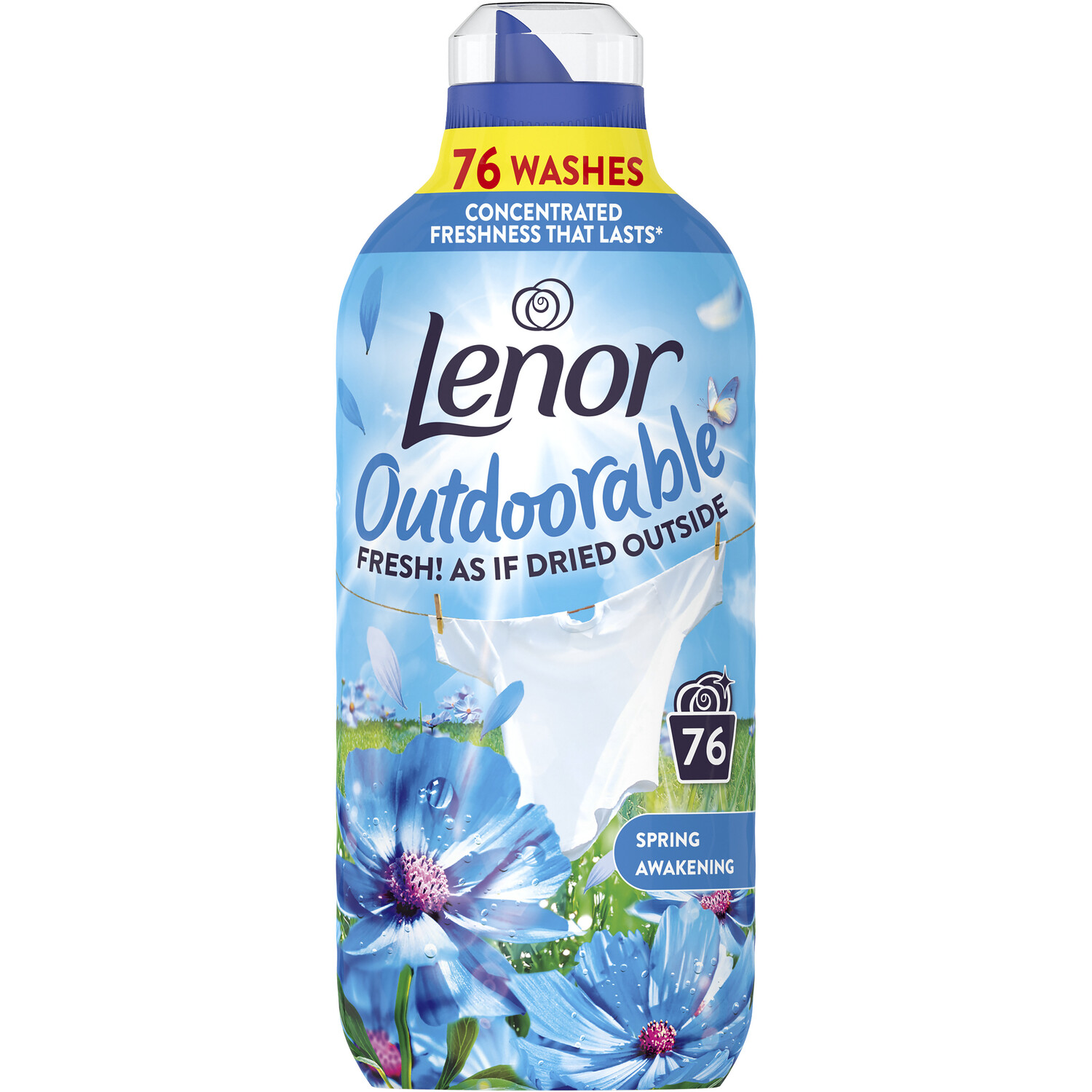 Lenor Outdoorable Concentrated Fabric Conditioner - Spring Awakening / 76