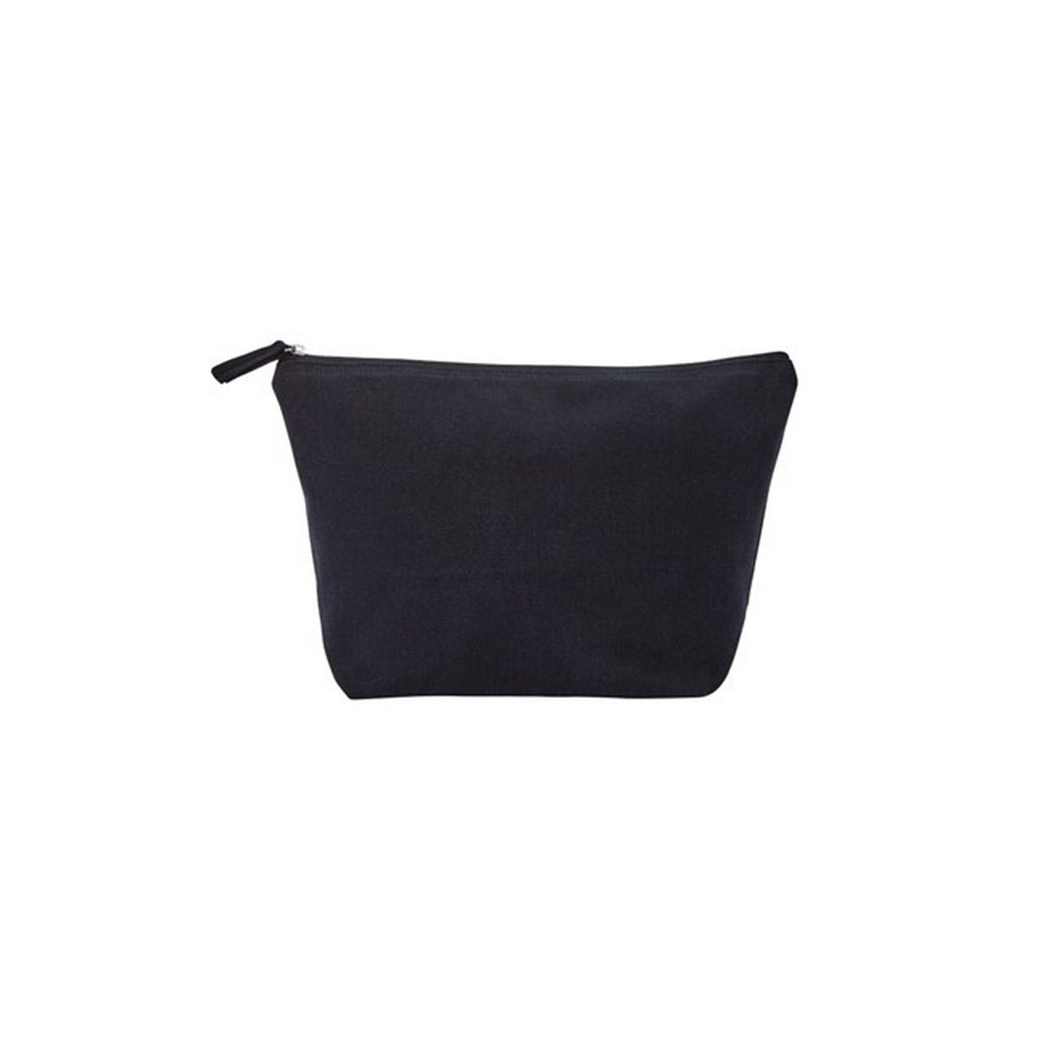 Nutshell Luxe Canvas Accessory Bag - Black