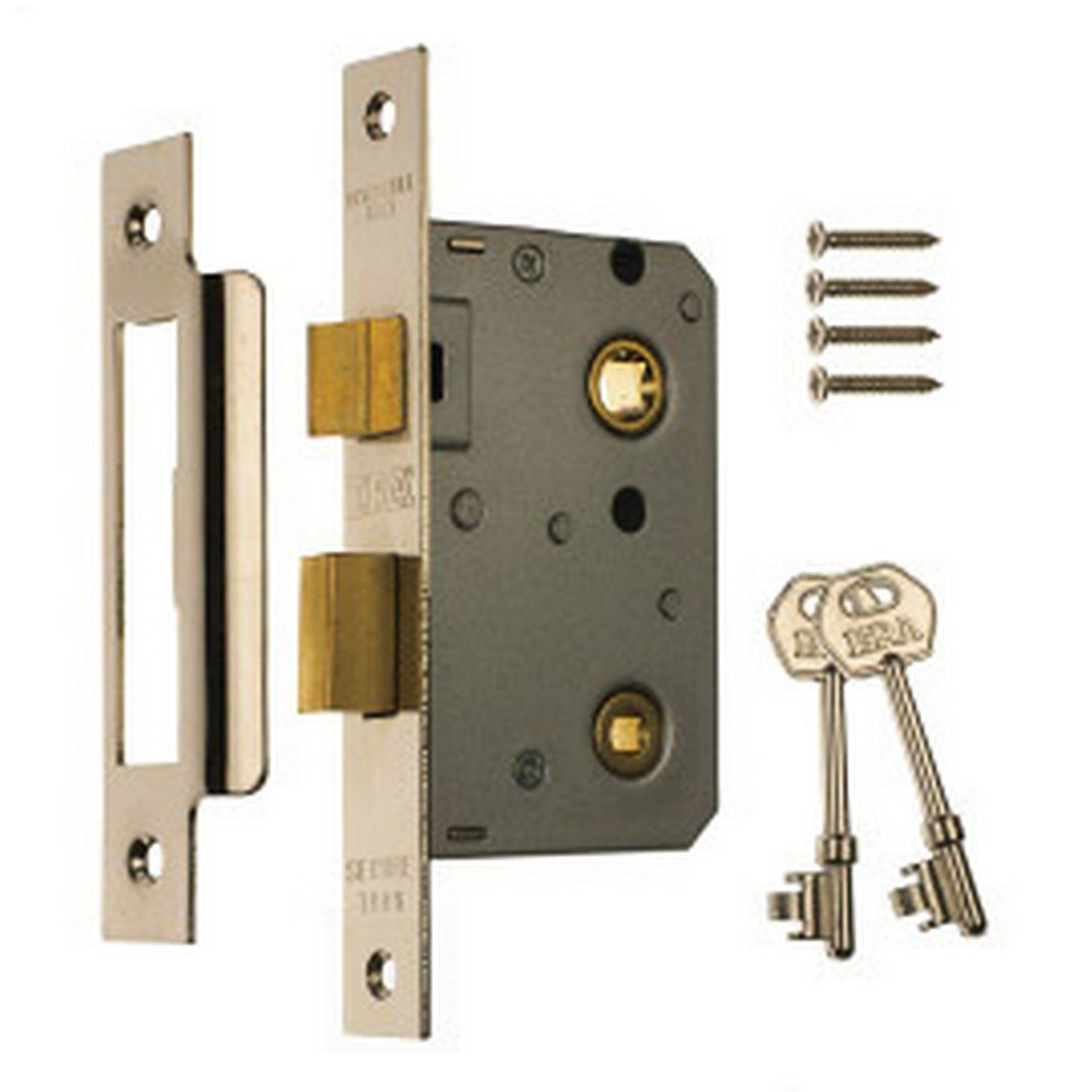 Era Bathroom Locks - Chrome