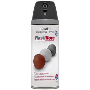 Plastikote Twist & Spray Primer Black 400Ml
